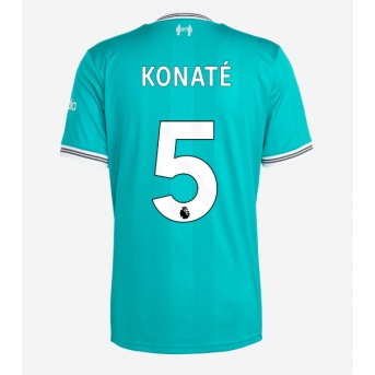 Billige Fotballdrakt Liverpool Ibrahima Konate #5 Replika Tredjedrakt 2025-26 Kortermet